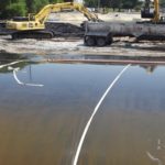West Branch Grand Calumet River Remedial Action, sediment dewatering pad