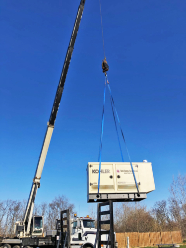 Generator installation