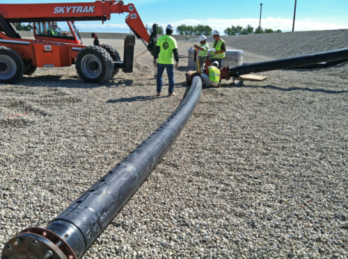 Effluent diffuser construction, 09-10-2012
